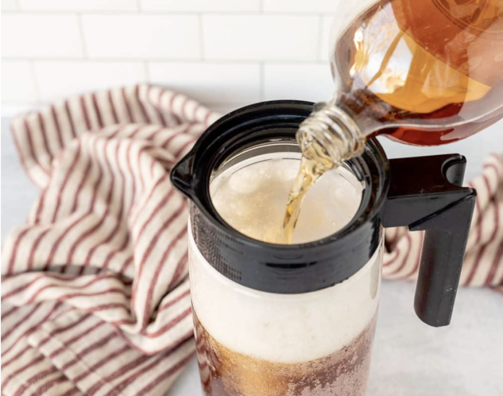 first step of the butter beer